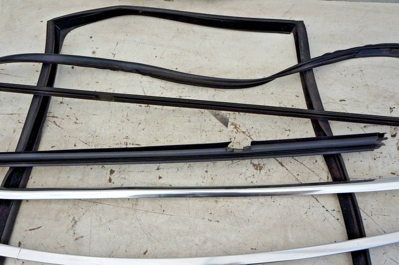 BMW 5 SERIES F10 2010-2017 REAR RIGHT DOOR WINDOW MOULDING TRIM CHROME KIT