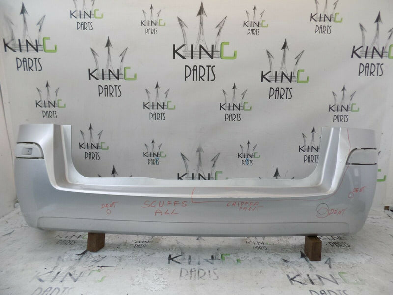 VAUXHALLL ZAFIRA II MK2 B 2006-2014 SILVER REAR BUMPER GENUINE 13125014