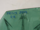 TOYOTA PRIUS XW30 2009-2015  REAR RIGHT (DRIVER) SIDE DOOR GLASS WINDOW