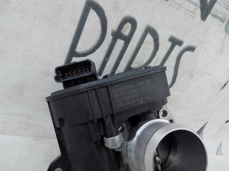 PEUGEOT 308 1.2 VTi PETROL 2019-ON VALVE THROTTLE BODY GENUINE 6PIN 9801942080