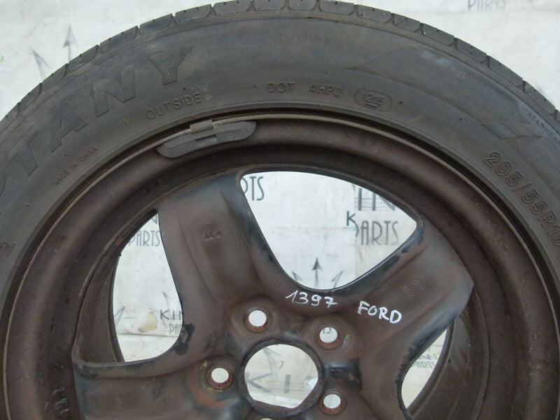 FORD FOCUS MK2 ALLOY WHEEL RIM 15" & TYRE 205/55/16 6.5J ET47.5 2160825