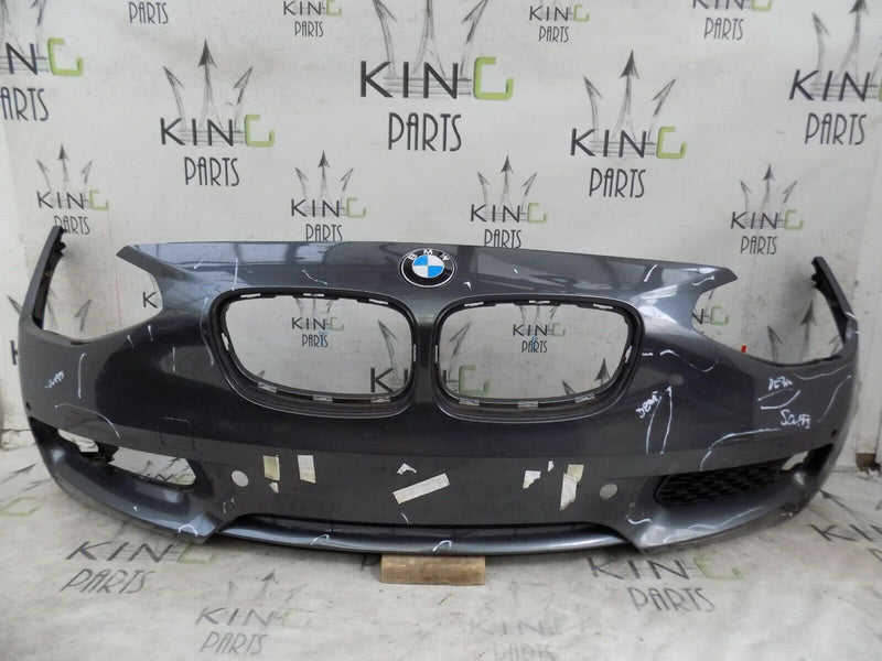 BMW 1 SERIES F20 2011-2015 FRONT BUMPER GREY PDC GENUINE 51117245731