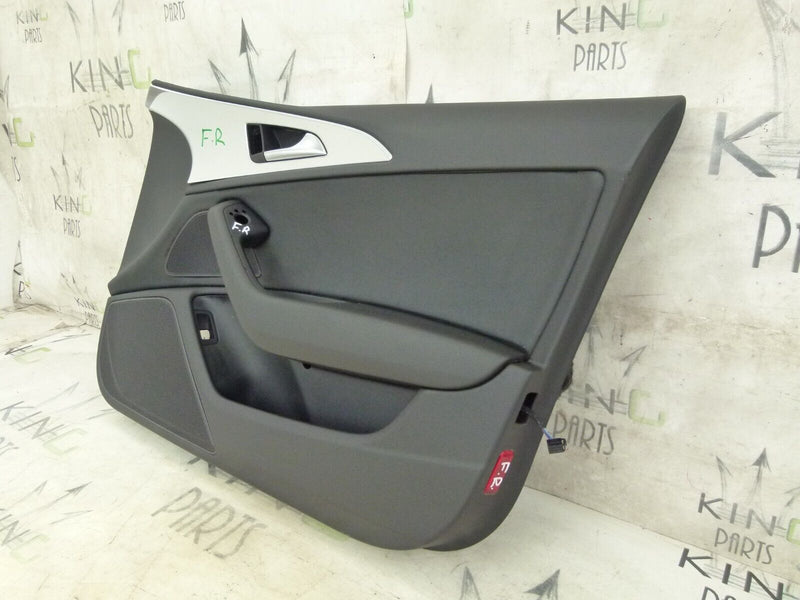 AUDI A6 C7 2011-2014 AVANT FRONT DOOR CARD PANEL RIGHT DRIVER SIDE O/S 4G1867106