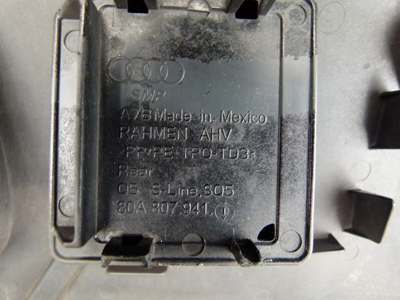 AUDI SQ5 MK2 2017-2020 REAR BUMPER LOWER SECTION GENUINE 80A807941