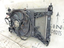 VAUXHAL CORSA D 1.3 CDTI AIR CON CONDENSER & COOLING FAN RADIATOR 13310108