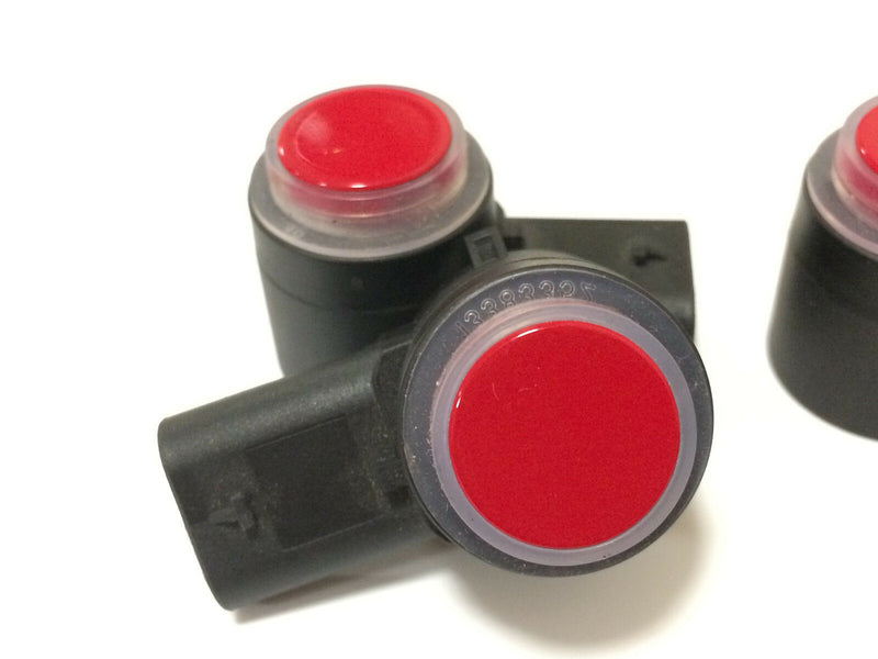 VAUXHALL ASTRA K 2015-ON GENUINE 4x PARKING PARK SENSOR RED 13483777 / X20160427