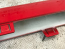 FIAT 500 ABARTH 959 2016-ON FACELIFT REAR BUMPER TRIM IN RED 735633086