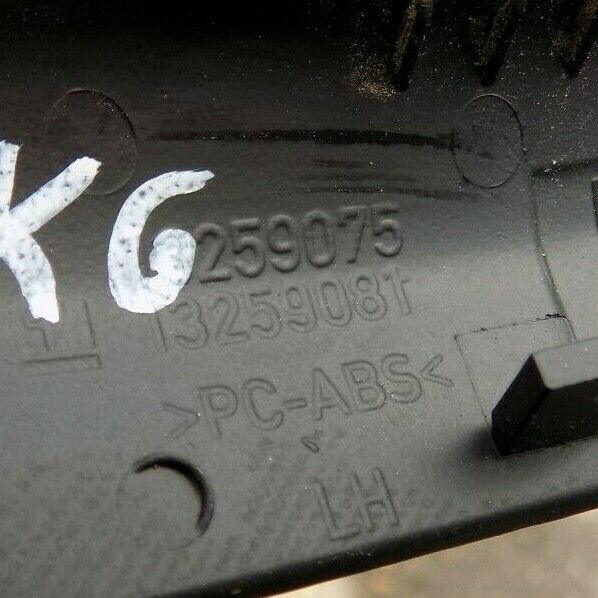 VAUXHALL ASTRA J MK6 2009-2014 REAR LEFT INTERIOR DOOR HANDLE TRIM 13259081