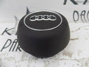 AUDI A1 A3 A4 A5 Q5 2016-2020 FACELIFT STEERING WHEEL COVER A I R  B A G BLACK