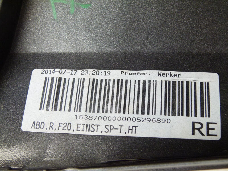 BMW F20 2011-2014 RIGHT SIDE LOWER MOULDING SKIRT TRIM GENUINE 15857711