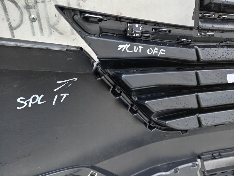 VW TRANSPORTER T6.1 2019-ON FACELIFT FRONT BUMPER GENUINE 7LA807221B