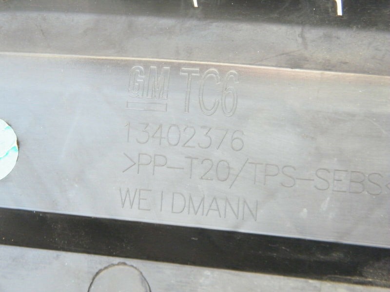 VAUXHALL CORSA D & E 2010-ON UPPER RADIATOR AIR GUIDE AIR FLOW 13402376