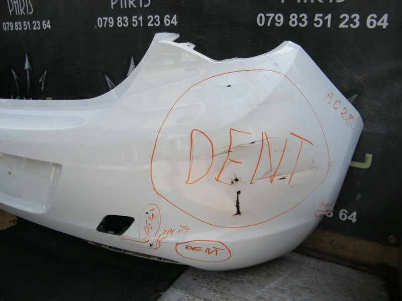 VAUXHALL ASTRA J MK6 2009-2012 REAR BUMPER GENUINE 13266587 (A0280) KING PARTS