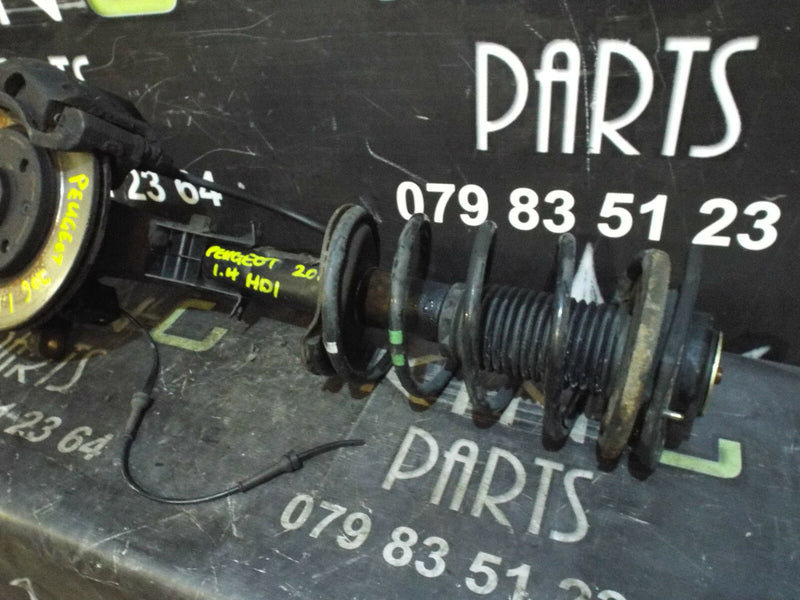 PEUGEOT 206 1.4 HDI 98-09 COMPLETE N/S/F LEFT PASSENGER SIDE SUSPENSION LEG
