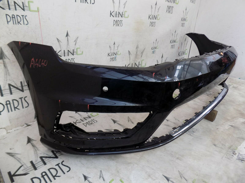 VW GOLF MK7 R LINE 2013-2017 FRONT BUMPER IN BLACK GENUINE 5G0807221AL