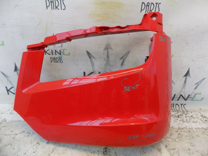 MAN TGX EURO 6 2020-ON  LEFT BUMPER CORNER UPPER IN RED GENUINE 171136390100
