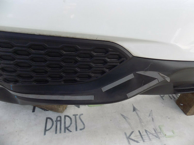 NISSAN JUKE 2014-ON FACELIFT WHITE REAR BUMPER GENUINE 85022-BV80H