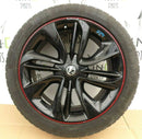VAUXHALL ADAM 17'' INCH ALLOY WHEEL 7J IS44 + TYRE 215/45 13369315 - AAC1