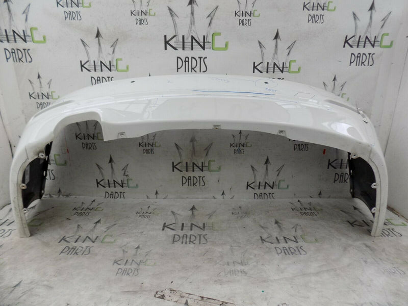 BMW 3 SERIES F30 LCI FACELIFT 2016 2017 WHITE REAR BUMPER GENUINE PDC