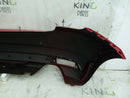 FIAT 500 SPORT 2016-ON FACELIFT REAR BUMPER GENUINE RED 735619800