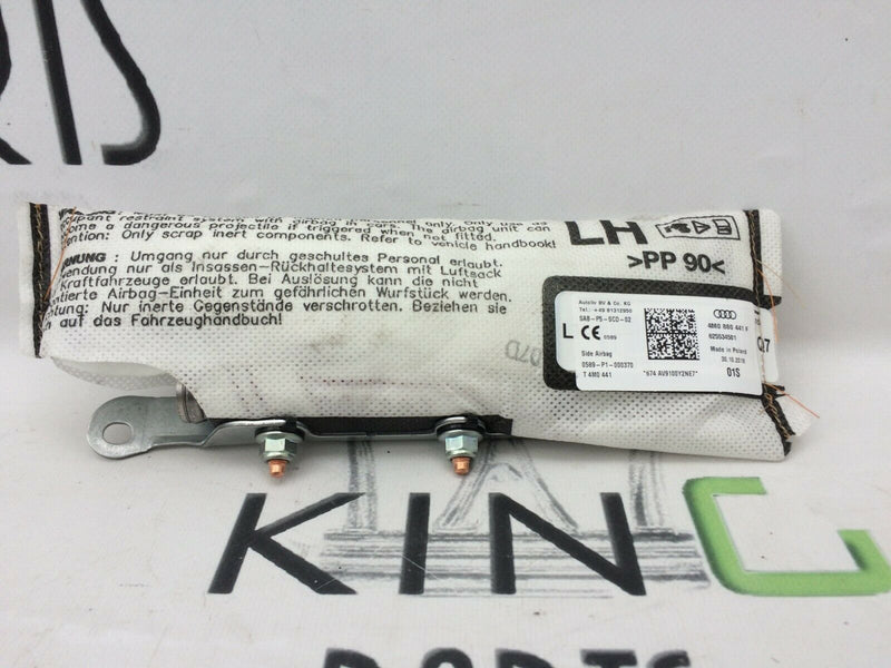 AUDI Q7 SQ7 4M 2017 2018 GENUINE SIDE AIRBAG LEFT SEAT REAR PASSENGER 4M0880441F