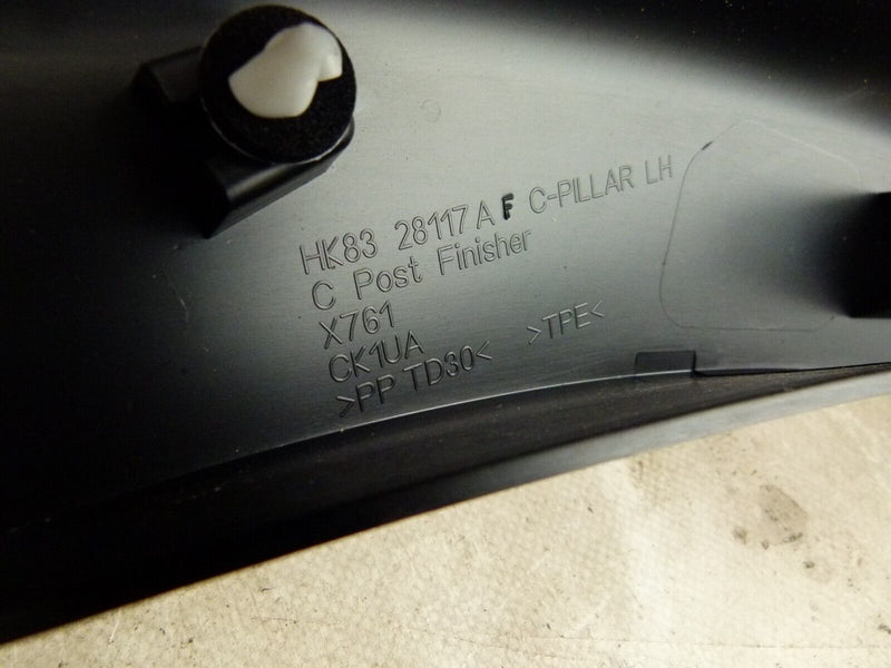 JAGUAR F-PACE 2015-20 C-PILLAR LEFT SIDE MOULDING GENUINE HK8328117A