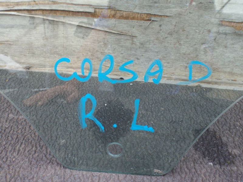 Vauxhall Corsa D 06-14 5 Door Rear Door Window Glass Left Passenger Side N/S