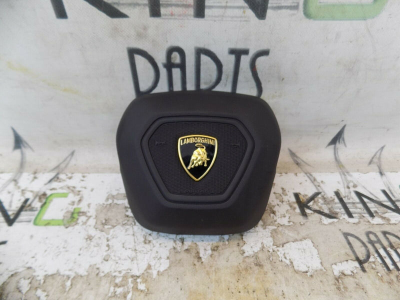 LAMBORGHINI URUS 2018-ON ORIGINAL DRIVER STEERING WHEEL COVER  A.BAG BLACK