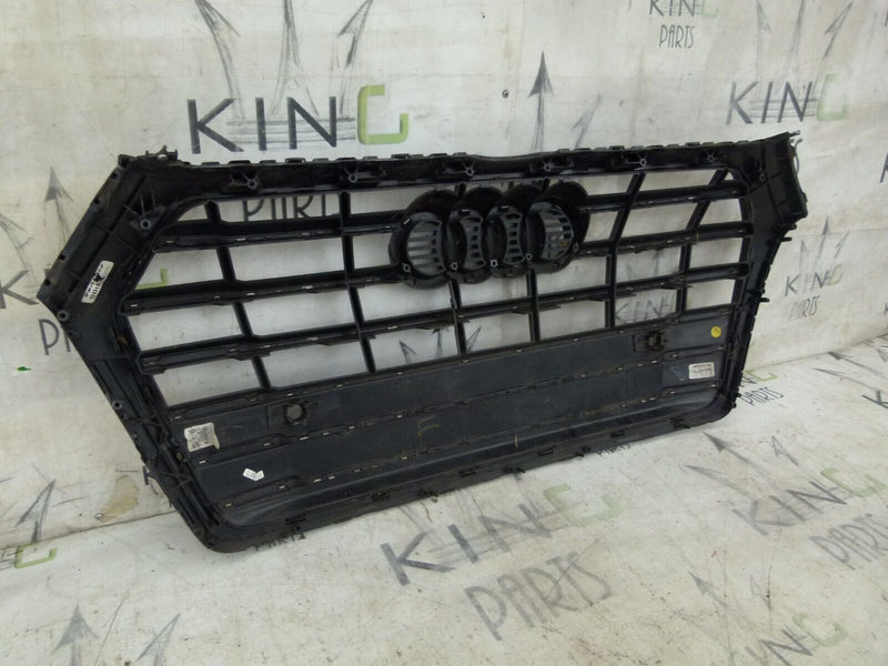 AUDI Q5 MK2 S-LINE 2016-2020 FRONT BUMPER MAIN GRILLE GENUINE 80A853651