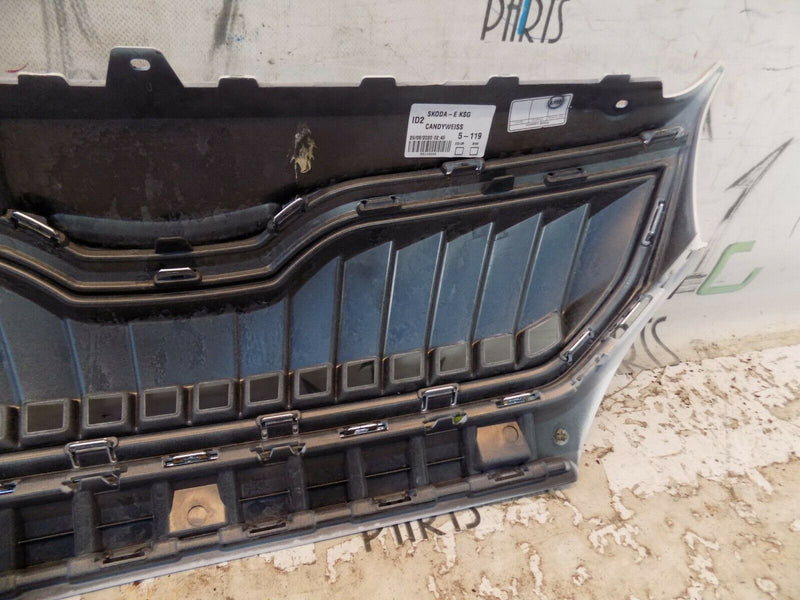 SKODA CITIGO E iV ELECTRIC 2019-UP FRONT BUMPER GRILL GENUINE 1ST853653E WHITE