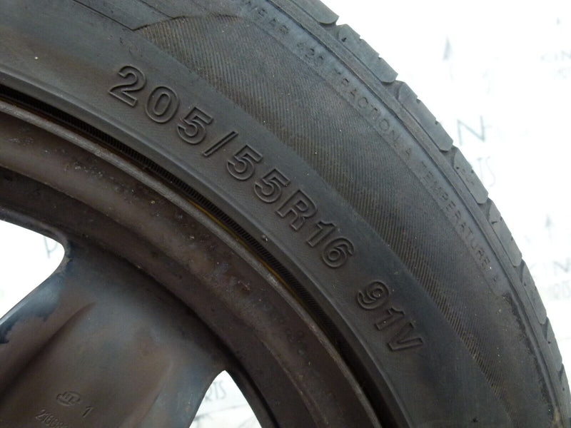FORD FOCUS MK2 ALLOY WHEEL RIM 15" & TYRE 205/55/16 6.5J ET47.5 2160825