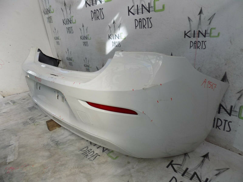 BMW 1 F20 2014-2016 LCI FACELIFT WHITE REAR BUMPER GENUINE 51127371752