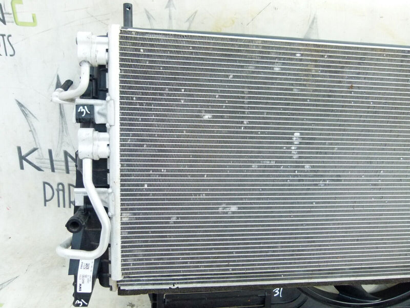 BMW X2 F39 F45 PETROL A/C AIR CON CONDENSER & COOLING FAN RADIATOR 8645861