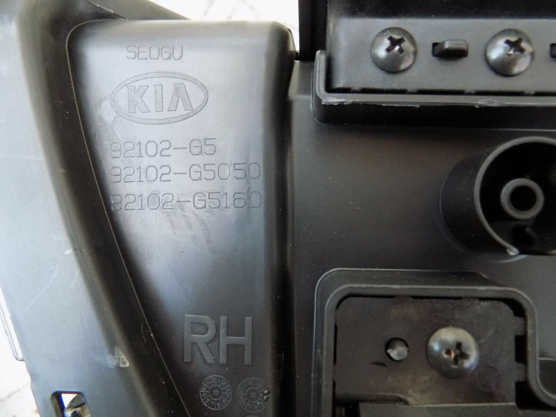 KIA NIRO HEADLIGHT 2018-2020 GENUINE RIGHT DRIVER SIDE O/S 92102-G5