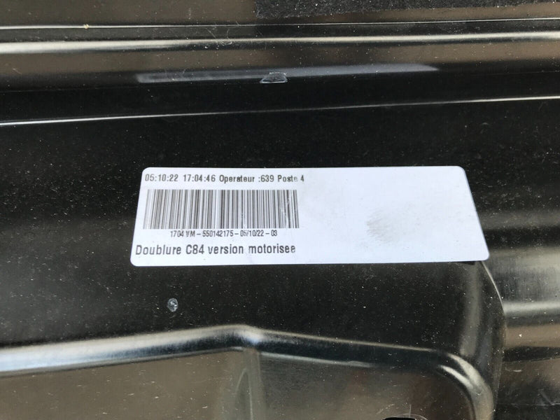 CITROEN C5 AIRCROSS 2017-2023 GENUINE BOOT LID TAILGATE PANEL in BLUE