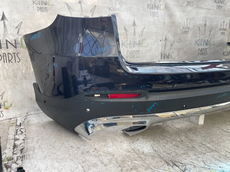 MERCEDES GLC X253 2016-2019 REAR BUMPER GENUINE 6xPDC A2538850725