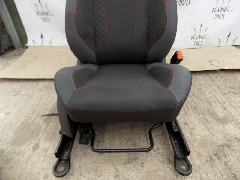 FORD FIESTA MK7  ST-LINE DRIVER SIDE FRONT SEAT RED STITCHES SPORT