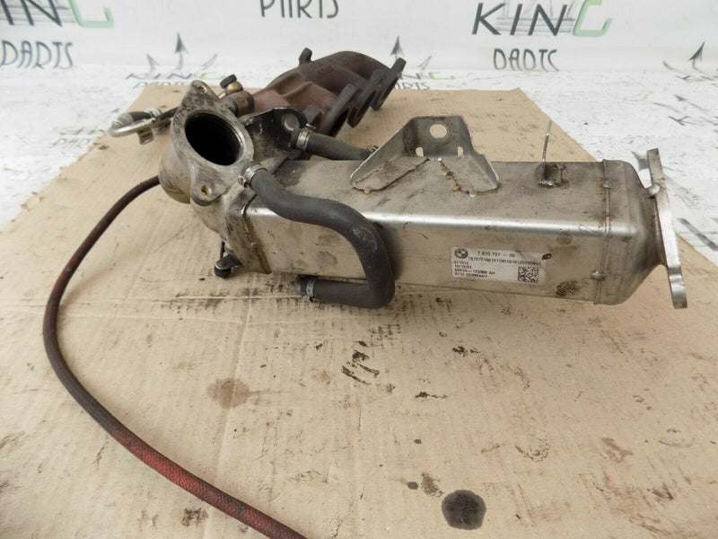 BMW 5 F10 F11 DIESEL EGR VALVE COOLER WITH MANIFOLD  GENUINE 781075106