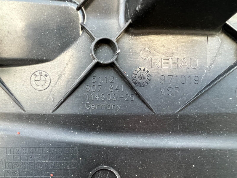 BMW G22 4 SERIES M SPORT 2020-22 REAR BUMPER XMEMBER COVER 51128075841