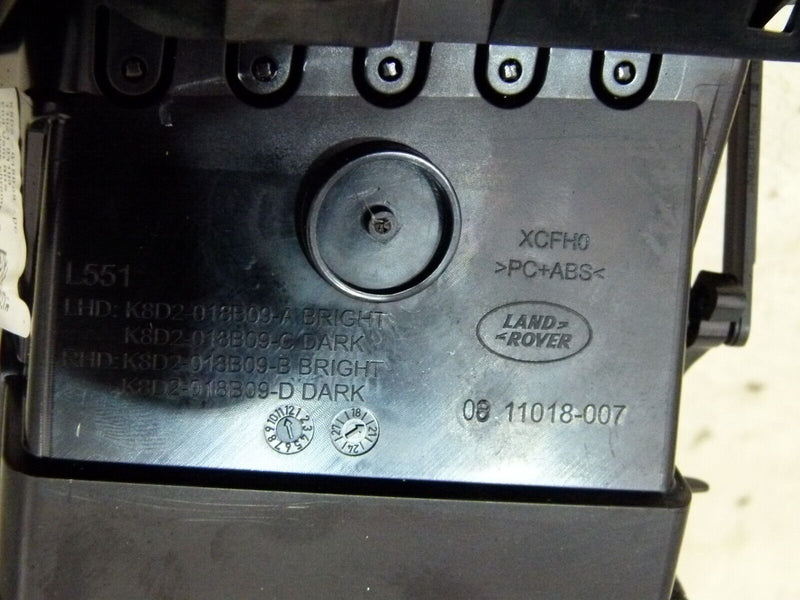 RANGE ROVER EVOQUE HYBRID L551 2019-ON DASHBOARD LEFT AIR VENT K8D2018B09 #