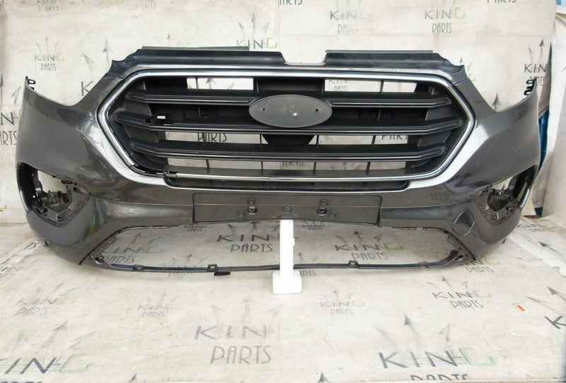 FORD TRANSIT CUSTOM 2018-ON GENUINE FRONT BUMPER in GREY JK21-17E778-A