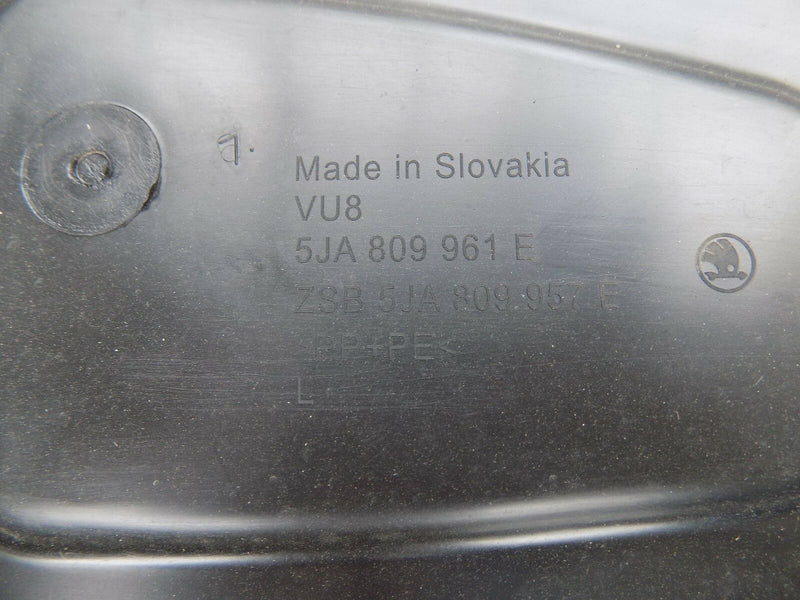 SKODA RAPID MK2 2012-2017 FRONT WHEEL ARCH SPLASH GUARD LEFT SIDE N/S GENUINE