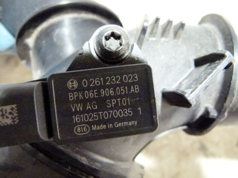 AUDI S4 A4 S5 B9 8W 3.0 TFSI QUATTRO AIR PRESSURE PIPE & SENSOR 06E906051AB