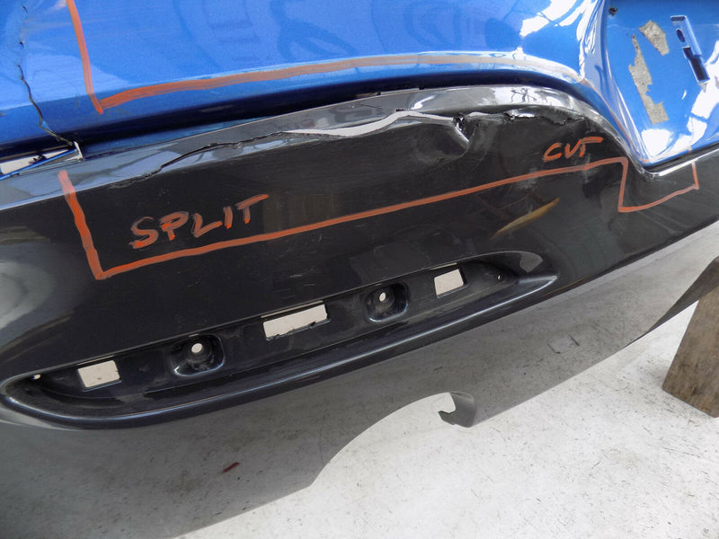 BMW 1 SERIES F20 M SPORT LCI 2015 2016 2017 BLUE REAR BUMPER 51128060292