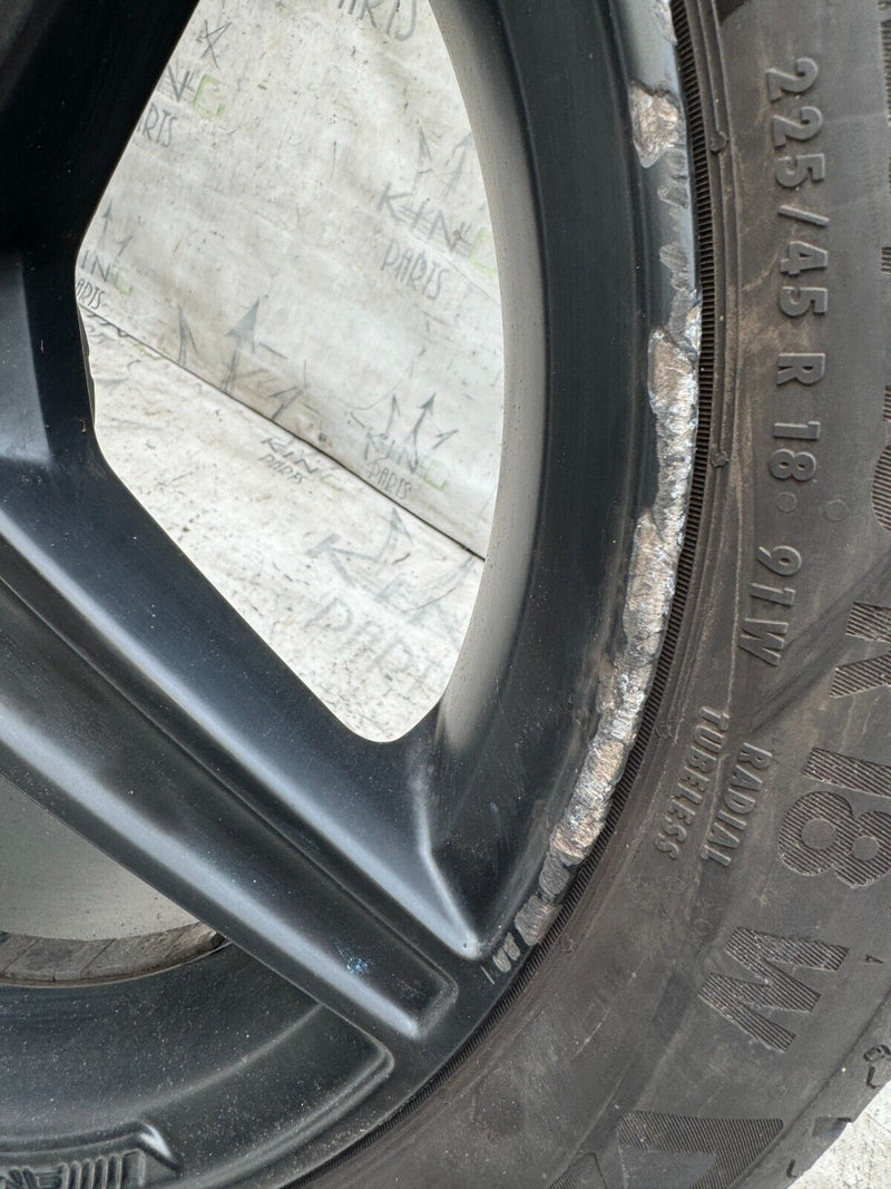 MERCEDES W205 GENUINE ALLOY WHEEL RIM 18' 7.5Jx18H2 ET44 TYRE 225x45 R18