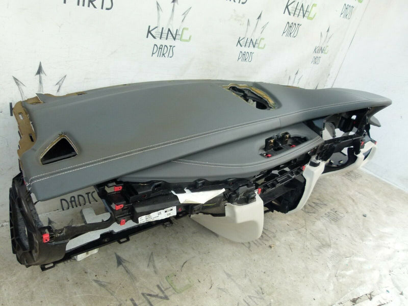 BMW X5 F15 2015-2018 CREAM - GREY LEATHER DASHBOARD GENUINE 10812253