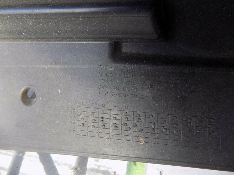 FORD KUGA MK2 2012 2013 2014 2015 BLACK REAR BUMPER GENUINE CV44-17D781-A