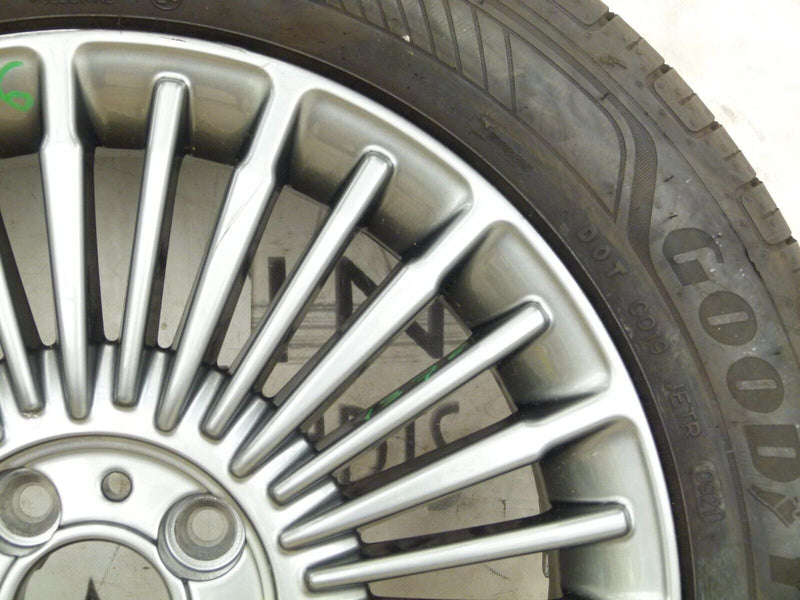 FIAT 500 WHEEL ALLOY RIM & TIRE 6JX16H2 ET41 52140532 GENUINE