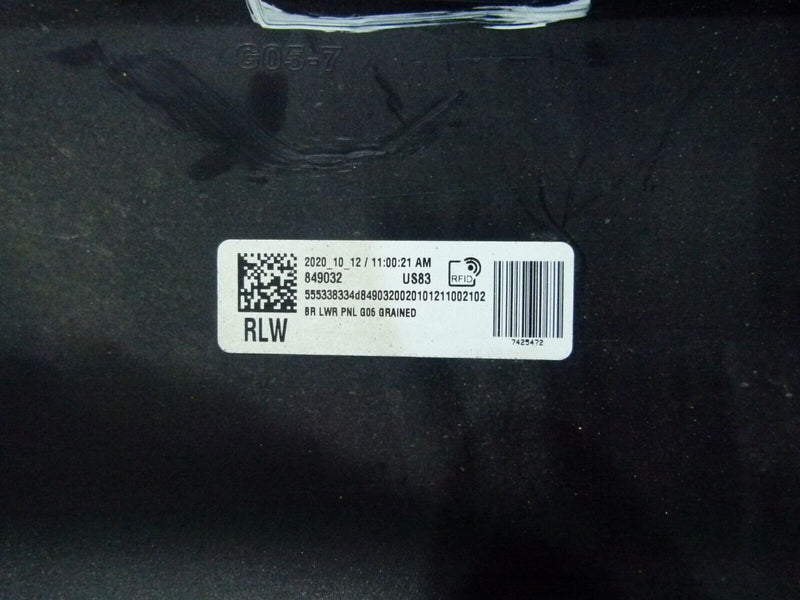 BMW X5 G05 2018-ON REAR BUMPER LOWER PART PDC GENUINE 5112 7425472