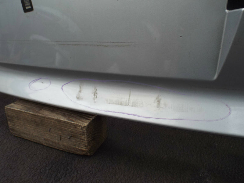 BMW 1 Series E87 2004-2007 Rear Bumper Lower Trim Genuine Silver (A7109)